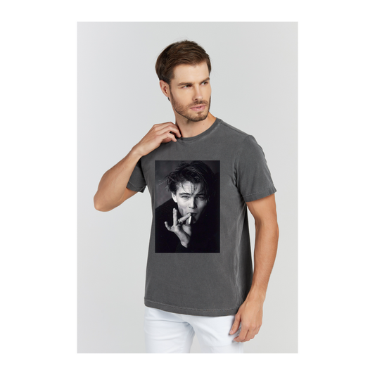 Camiseta Estonada Cinza Chumbo