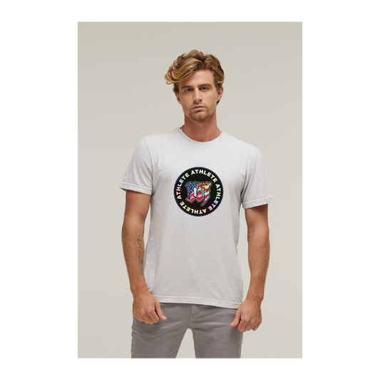 Camiseta Estonada Branco Gelo