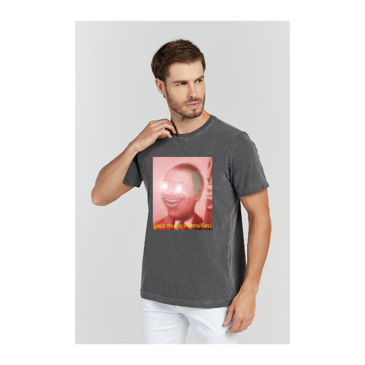 Camiseta Estonada Cinza Chumbo
