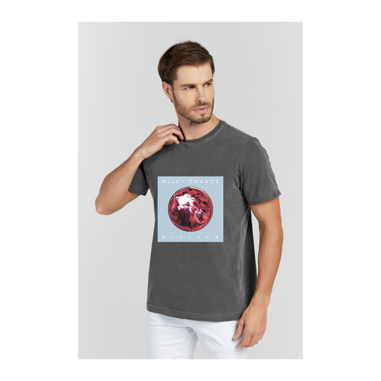 Camiseta Estonada Cinza Chumbo
