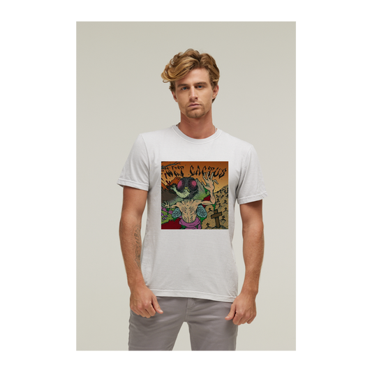 Camiseta Estonada Branco Gelo
