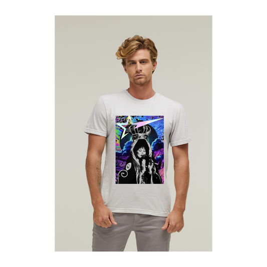 Camiseta Estonada Branco Gelo