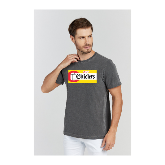 Camiseta Estonada Cinza Chumbo