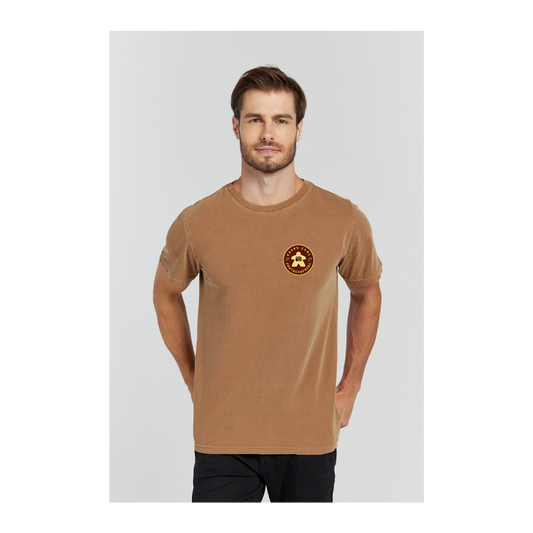 Camiseta Estonada Marrom