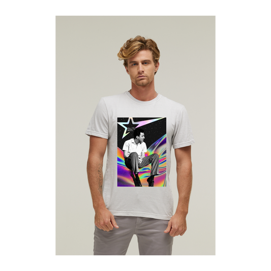 Camiseta Estonada Branco Gelo