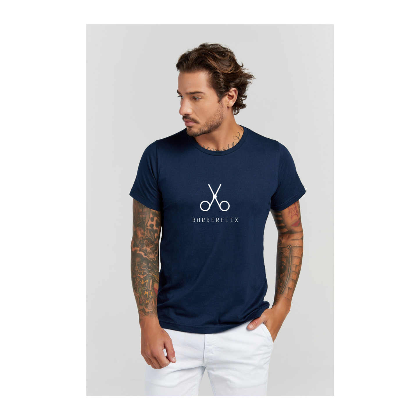 Camiseta Premium Azul Marinho