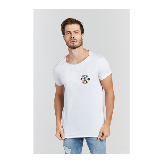 Camiseta Longline Branco