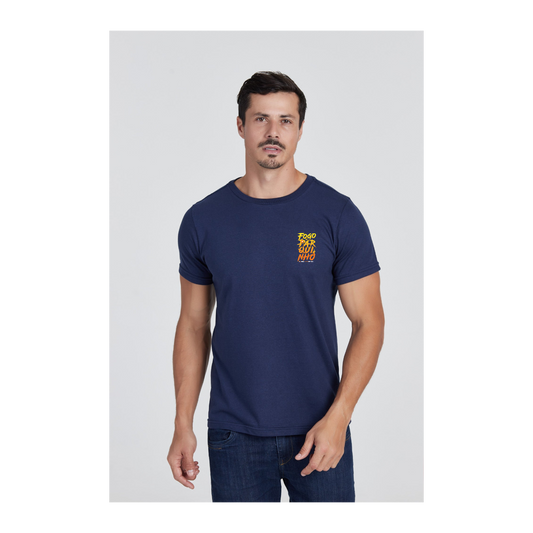 Camiseta Básica Azul Marinho