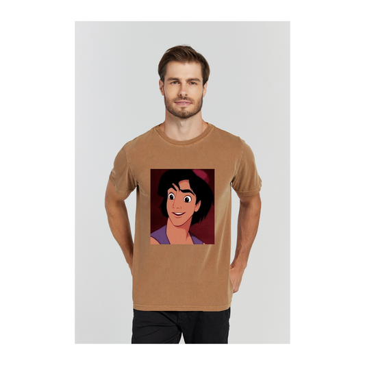 Camiseta Estonada Marrom