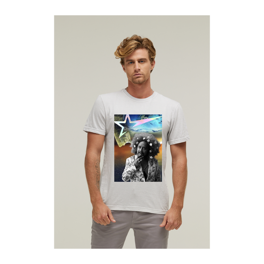 Camiseta Estonada Branco Gelo