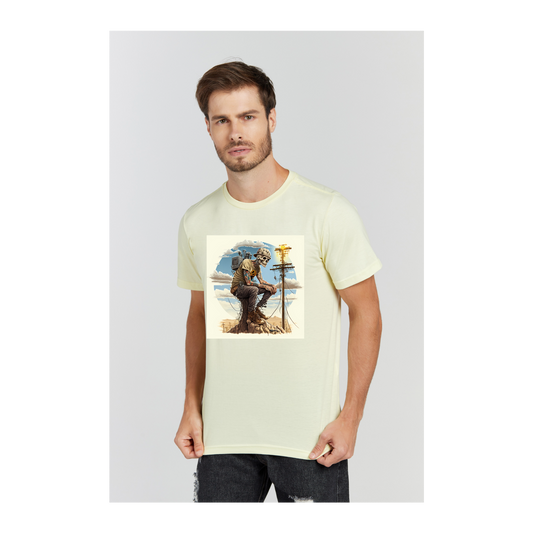 Camiseta Premium Amarelo Bebê