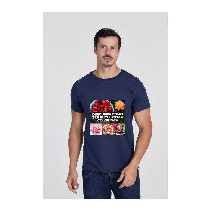 Camiseta Básica Azul Marinho