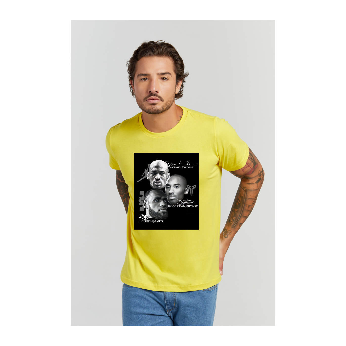 Camiseta Premium Amarelo Canário