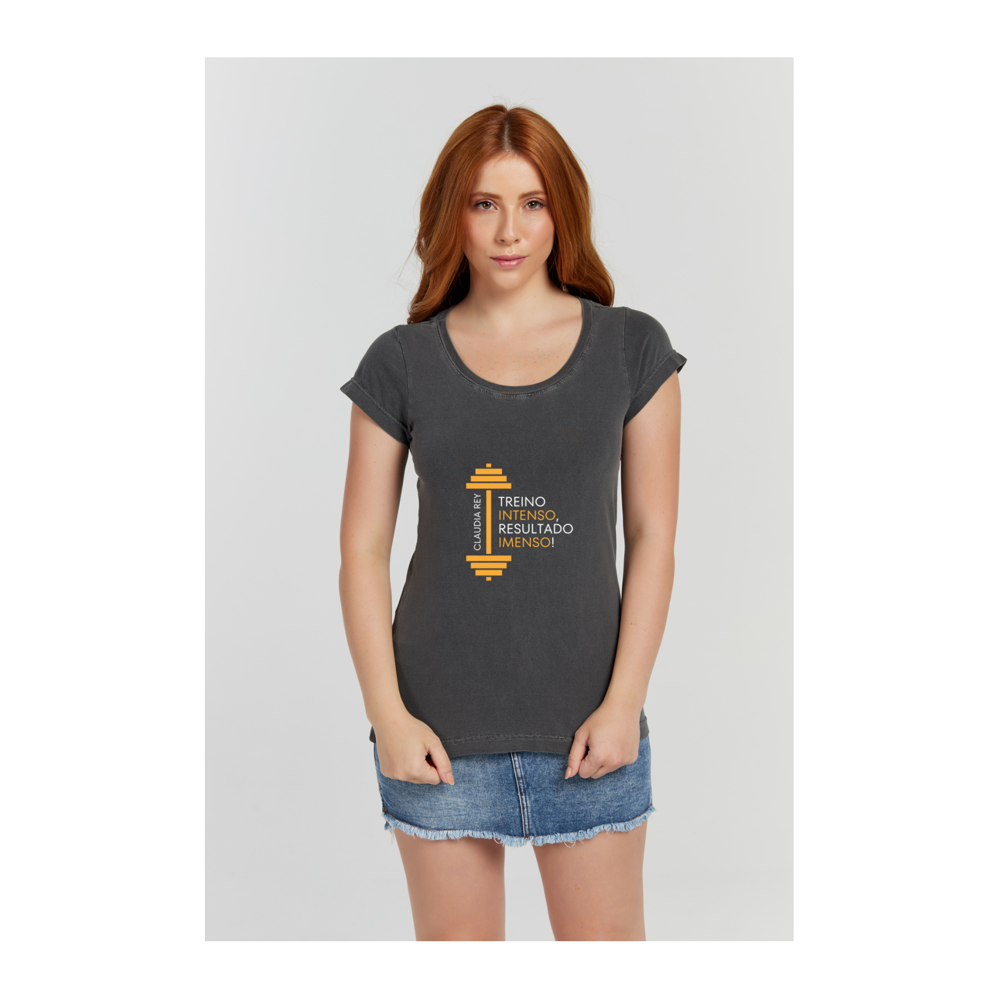 Baby long Estonada Cinza Chumbo