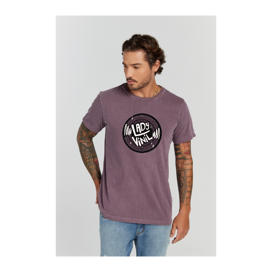 Camiseta Estonada Roxo