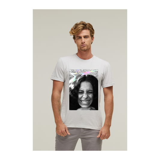 Camiseta Estonada Branco Gelo