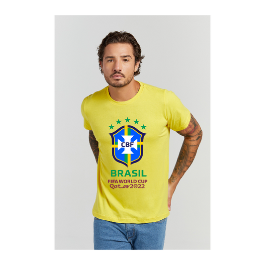 Camiseta Premium Amarelo Canário