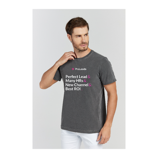Camiseta Estonada Cinza Chumbo