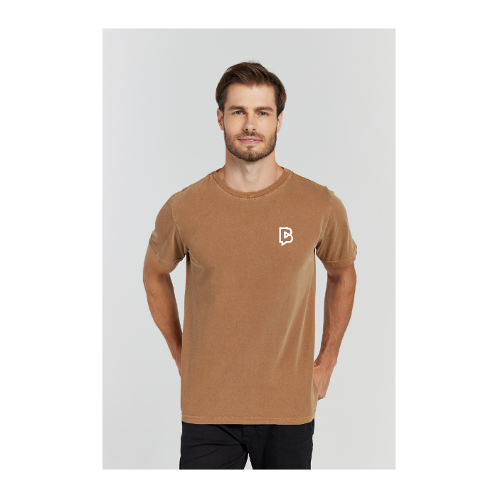 Camiseta Estonada Marrom