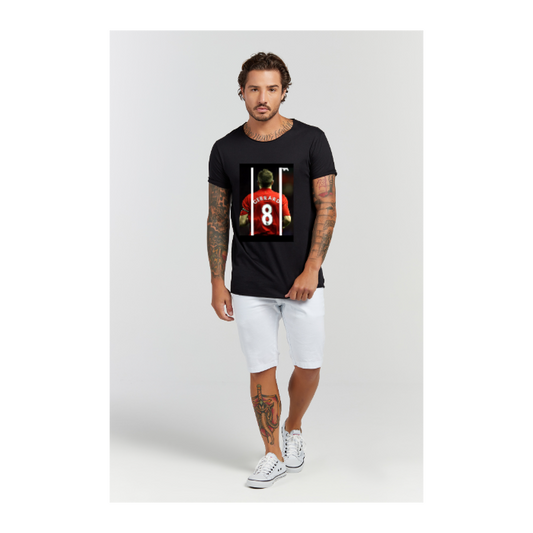 Camiseta Longline Preto