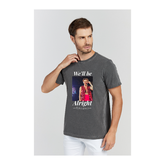 Camiseta Estonada Cinza Chumbo