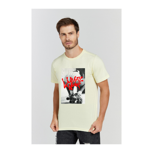 Camiseta Premium Amarelo Bebê