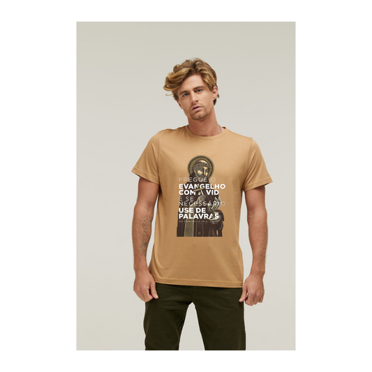Camiseta Premium Caramelo