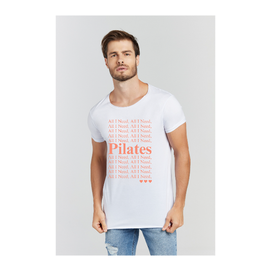 Camiseta Longline Branco