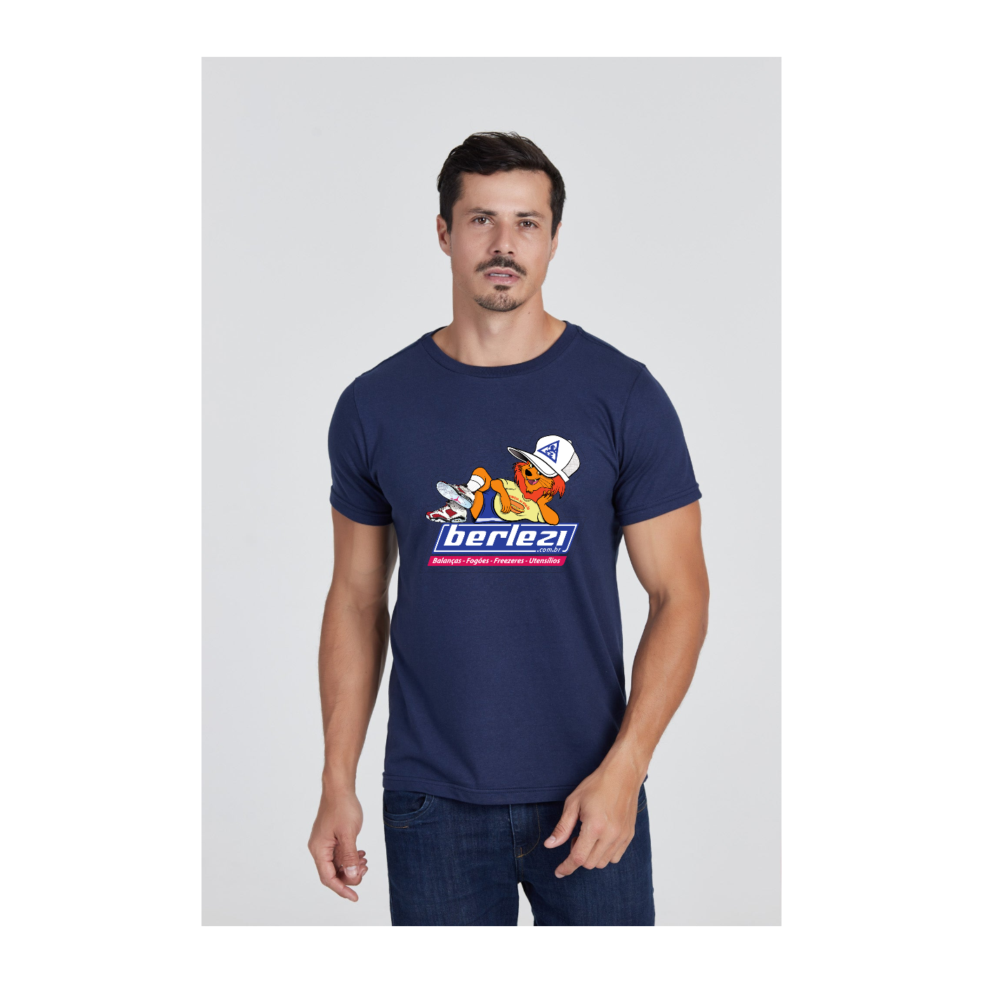 Camiseta Básica Azul Marinho