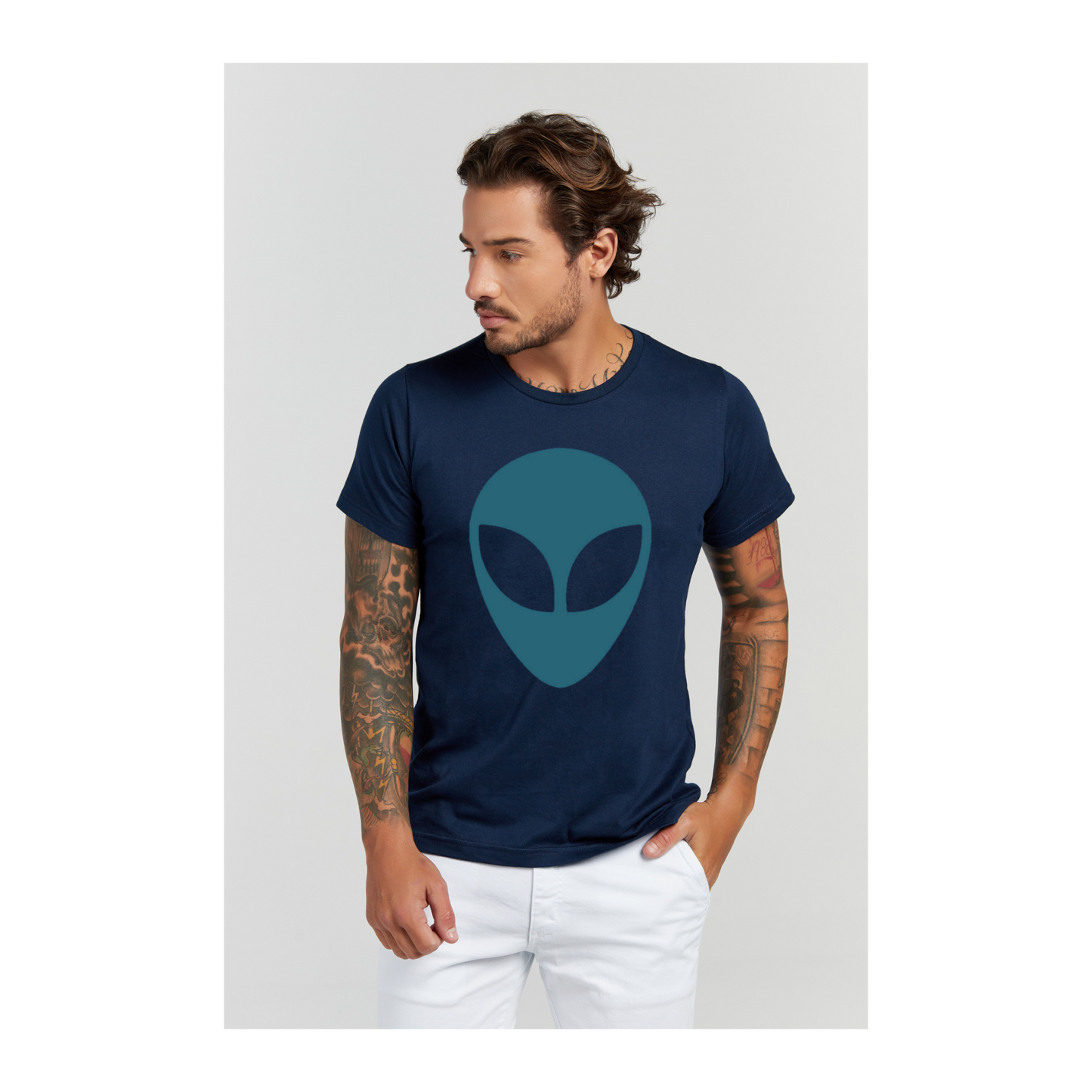 Camiseta Premium Azul Marinho