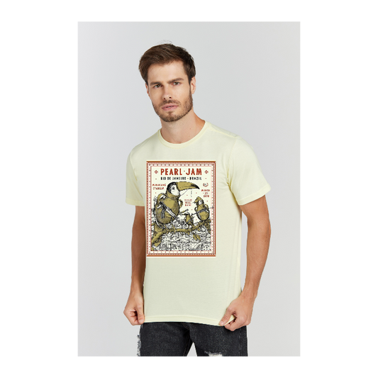 Camiseta Premium Amarelo Bebê