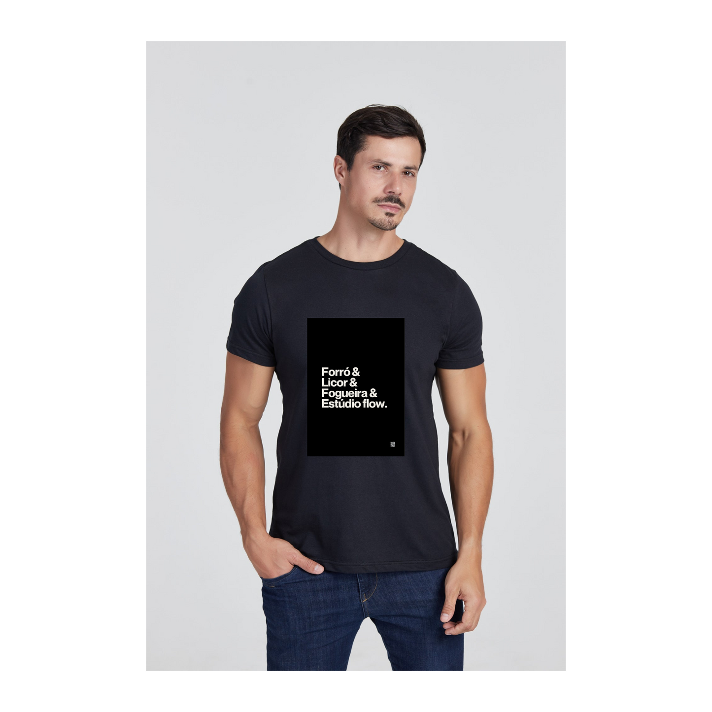 Camiseta Básica Preta