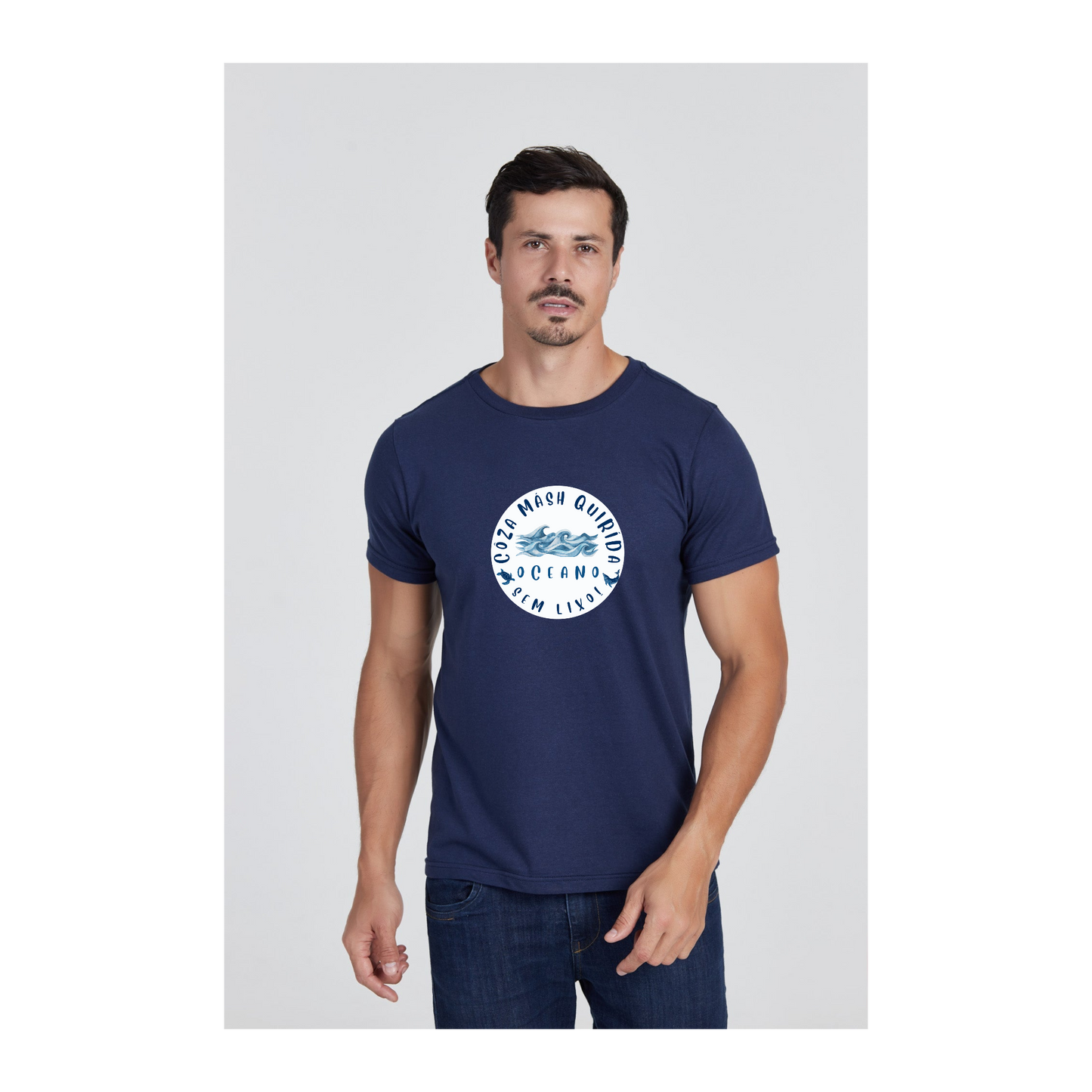 Camiseta Básica Azul Marinho