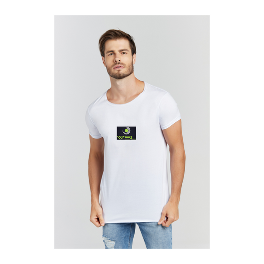 Camiseta Longline Branco