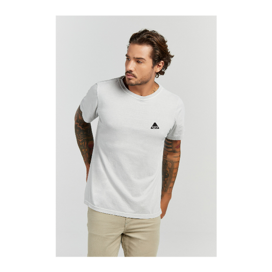 Camiseta Estonada Branco Gelo