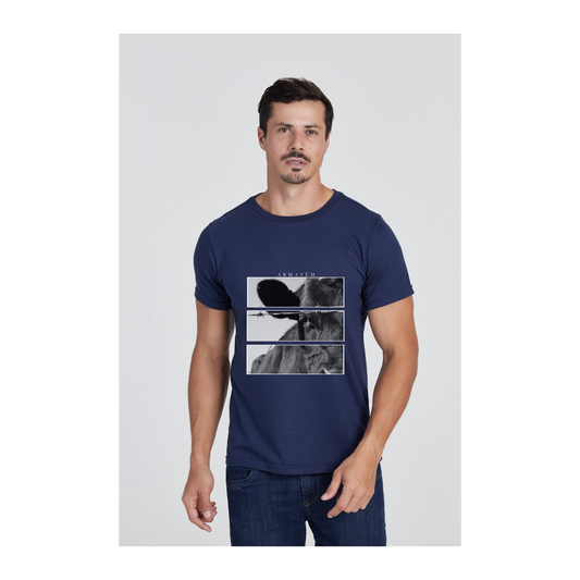 Camiseta Básica Azul Marinho