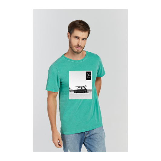 Camiseta Estonada Verde Bandeira
