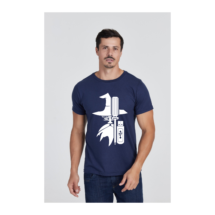 Camiseta Básica Azul Marinho
