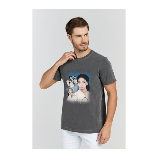 Camiseta Estonada Cinza Chumbo