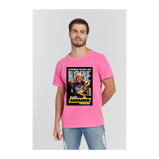 Camiseta Estonada Rosa Pink