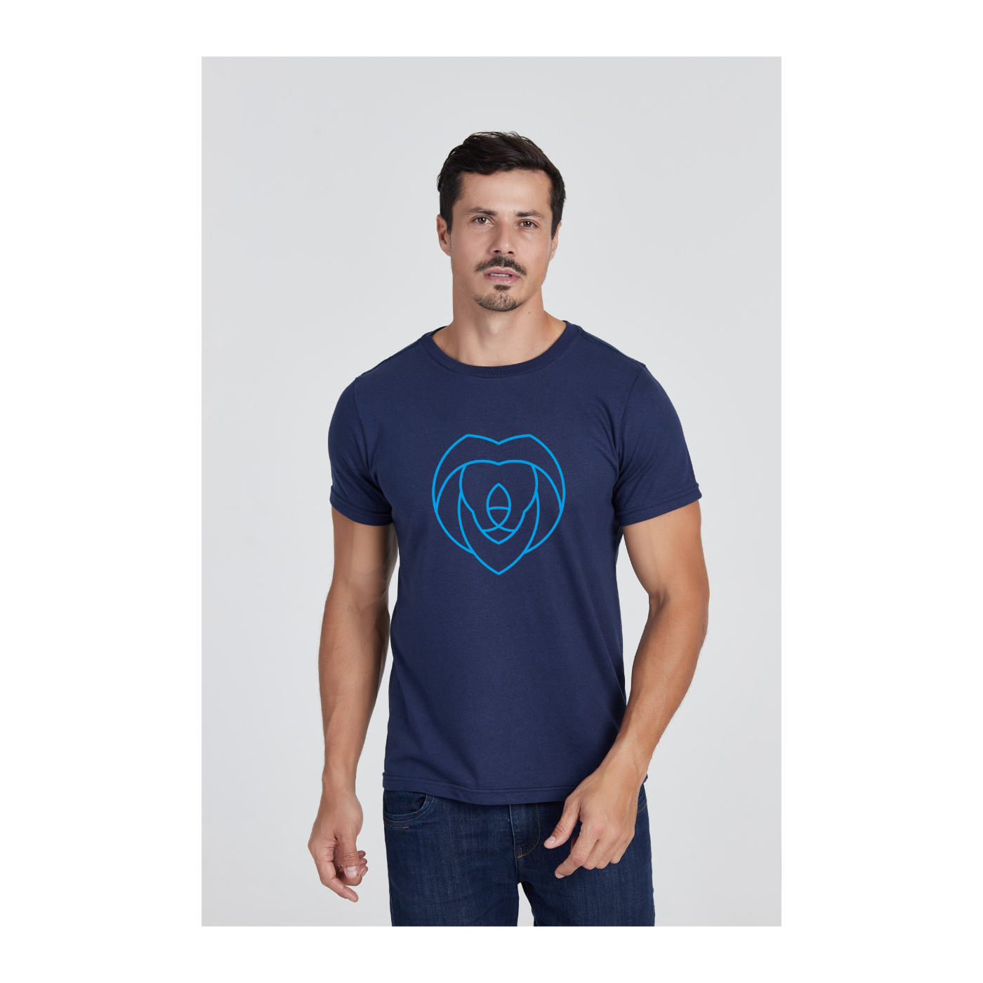 Camiseta Básica Azul Marinho