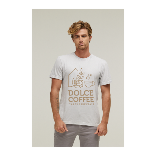 Camiseta Estonada Branco Gelo