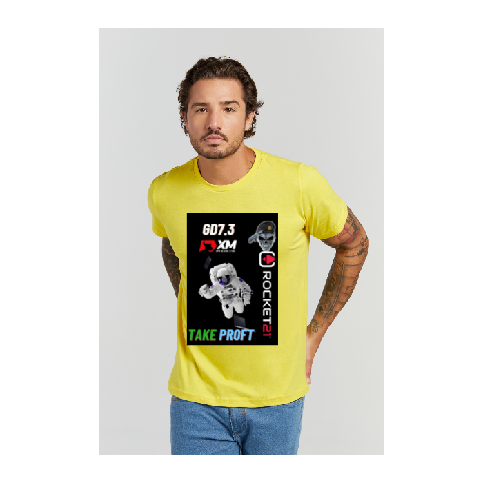 Camiseta Premium Amarelo Canário