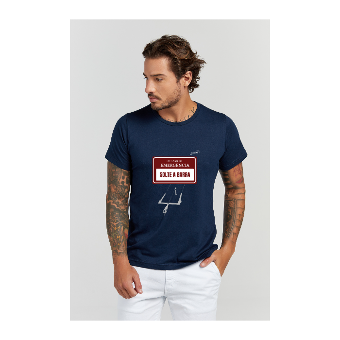 Camiseta Premium Azul Marinho