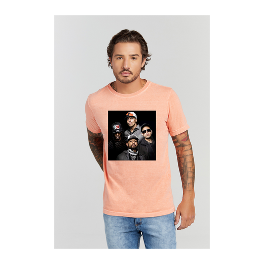 Camiseta Estonada Laranja
