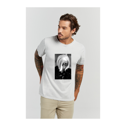 Camiseta Estonada Branco Gelo