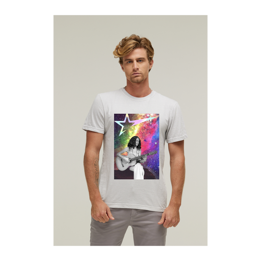 Camiseta Estonada Branco Gelo