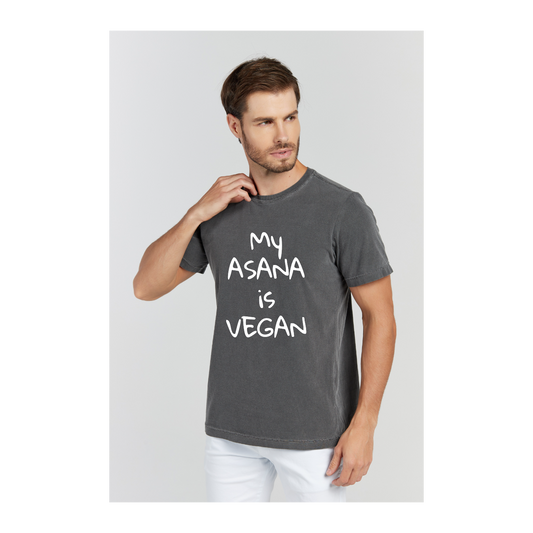 Camiseta Estonada Cinza Chumbo