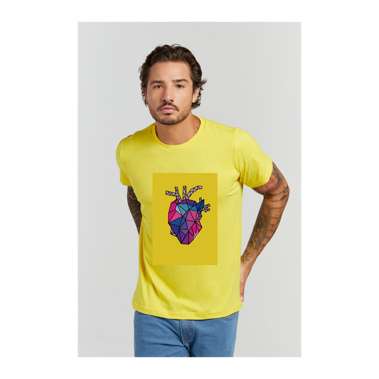 Camiseta Premium Amarelo Canário
