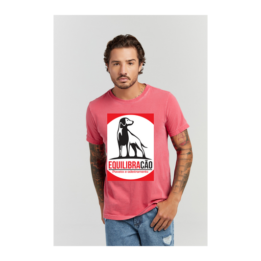 Camiseta Estonada Vermelho